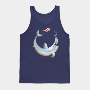 Hai - Shark - Ungewöhnliche Liebe - Unusual Love Affair- Tank Top